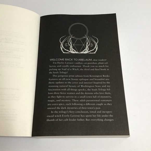 Harley Laroux Soul of a Witch Final Book 3 Souls Trilogy Dark Romance Softback - Picture 6 of 7
